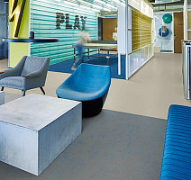 Forbo Marmoleum Decibel on Order 336935 titanium фото 3 | FLOORDEALER